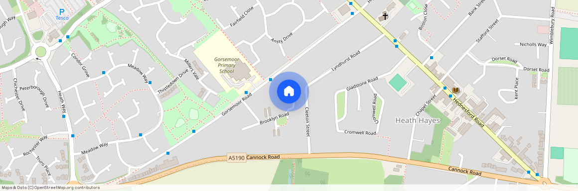 CANNOCK, Brooklyn Road