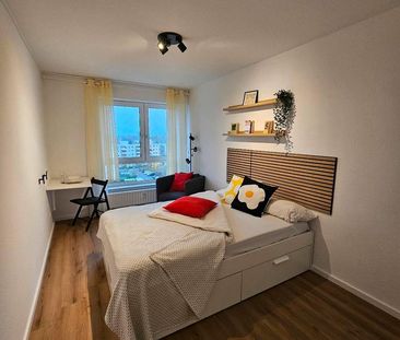 Möbelierte renovierte 1 Zimmer Wohnung mit Tiefgaragenstellplatz - Foto 1