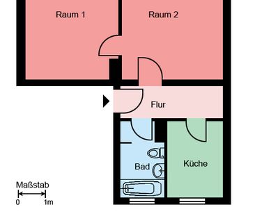 Demnächst frei! 2-Zimmer-Wohnung in Plettenberg Kersmecke - Photo 1