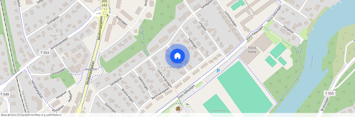 Grusstigen, Degerfors