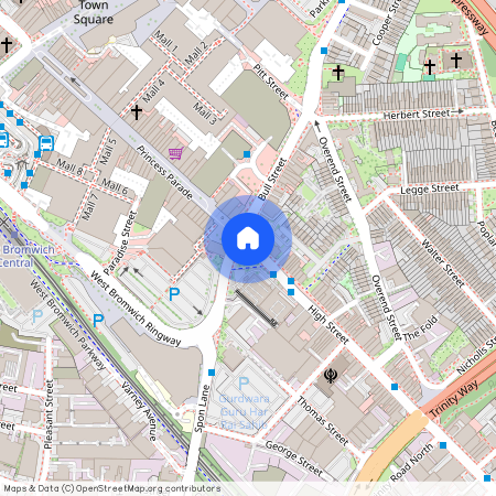 High Street, West Bromwich, West Midlands, B70