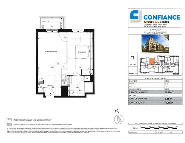 Appartement T1 Le Blanc-Mesnil à louer - Photo 1