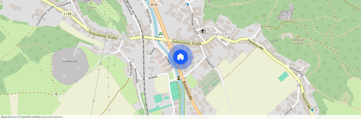 2563 Pottenstein, Bundesstraße 7