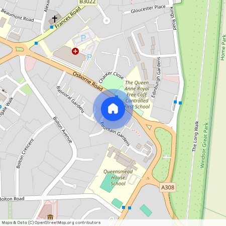 Fountain Gardens, Windsor, Berkshire, SL4