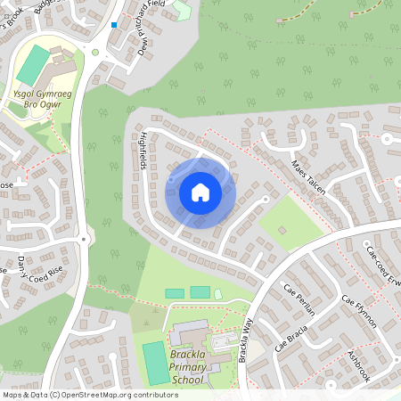 Highfields, Brackla, Bridgend