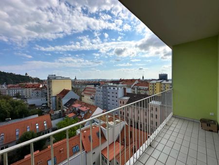 SCHLOSSBERGBLICK - Helle 3,5-Zimmer-Wohnung mit Blick über Graz in zentraler Lage - Foto 5