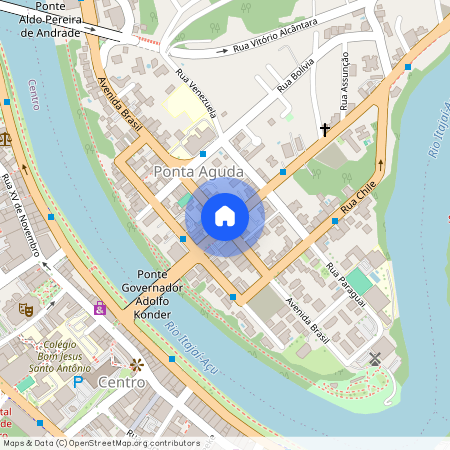 Avenida Brasil, Ponta Aguda, SC, Blumenau