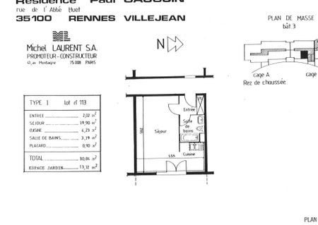Appartement T1 à louer - 30 m² - Photo 4