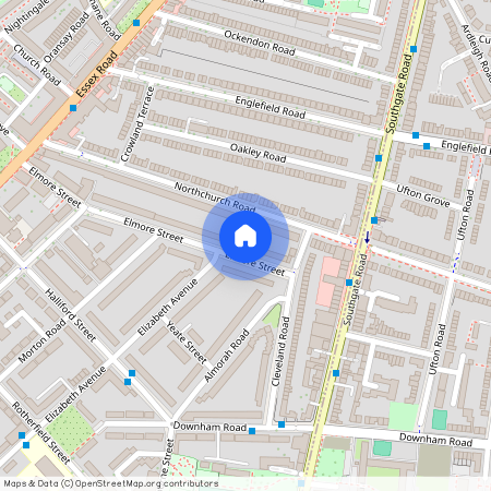 Elmore Street, Canonbury, Islington, London