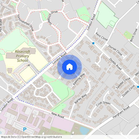 Keeling Way, Norfolk, Attleborough