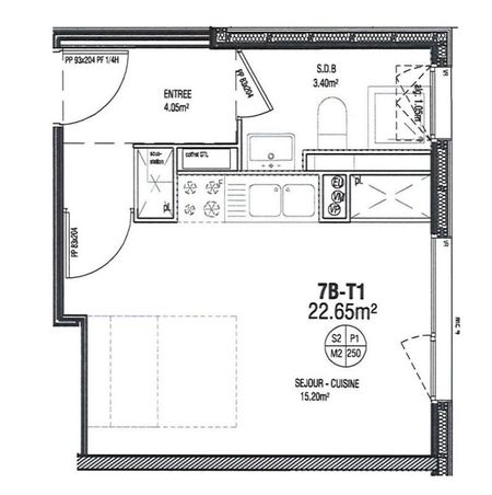 Location Appartement 1 pièce 21m² NANTES 44100 - Photo 4