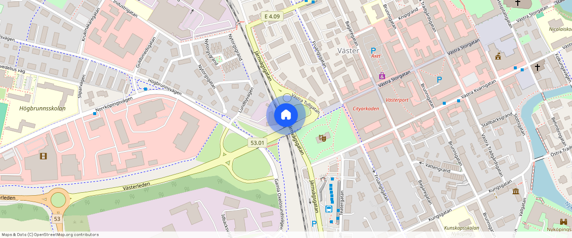 Järnvägsgatan, Nyköping