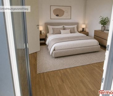 Schönes Wohnen in einer zwei Zimmer Wohnung mit ruhigem Balkon im Hof - Foto 3