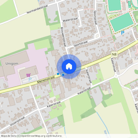 Menenstraat 208 - - 8560 Wevelgem