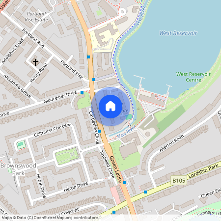 Chadworth House, Amwell Court, Green Lanes, London