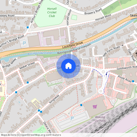 Flat 7 Vantage Court, 100 Goldsworth Road, Surrey, GU21 6NP, Woking