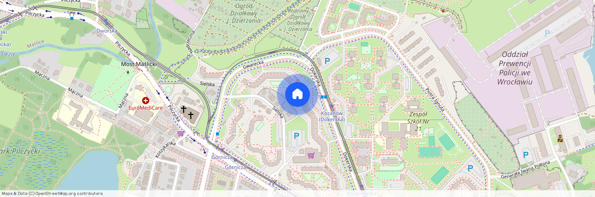 Wrocław, Fabryczna, Kozanów, Dokerska, Pilczyce, Fabryczna, Wrocław, dolnośląskie