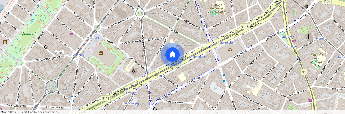 Amerikalei, 42, 2000, Antwerpen