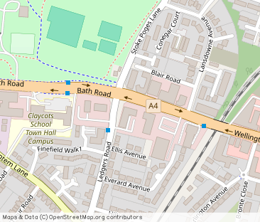 Bath Road, Chesterfield House, SL1 - Photo 1
