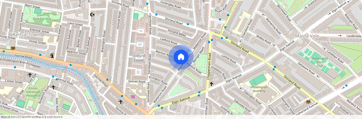 Warlock Road, Maida Hill, London, W9