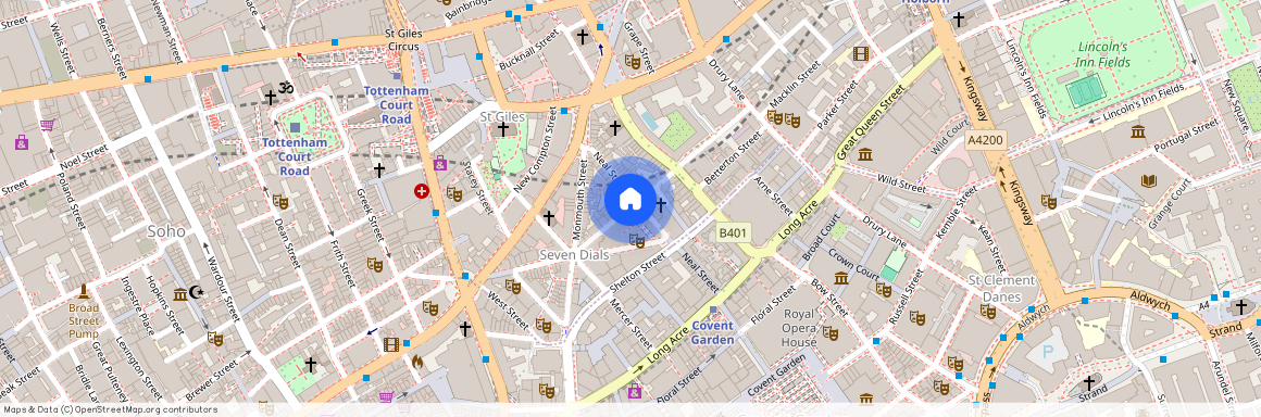 Shorts Gardens, Covent Garden, WC2H