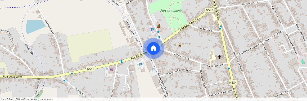 Rue Baudouin 1er, 1, 4B, 6180, Courcelles