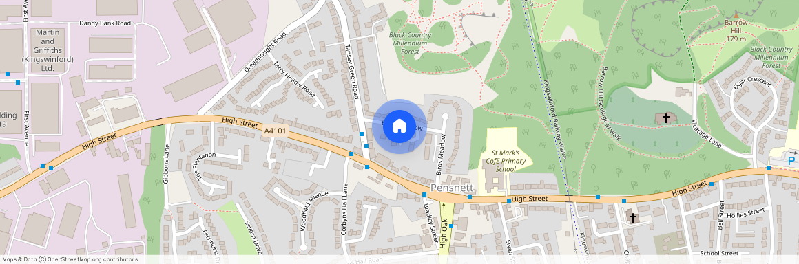 Byrchen Moor Gardens, Brierley Hill