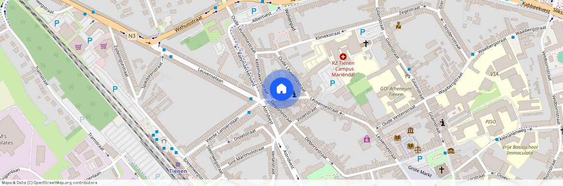 Leuvensestraat, 117, 3, 3300, Tienen (Tienen)