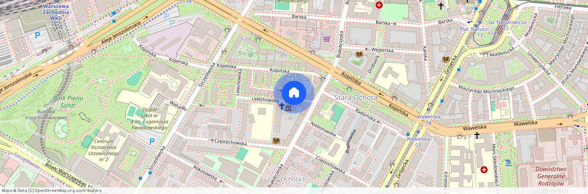 ul. Lelechowska, Stara Ochota, Ochota, Warszawa, mazowieckie