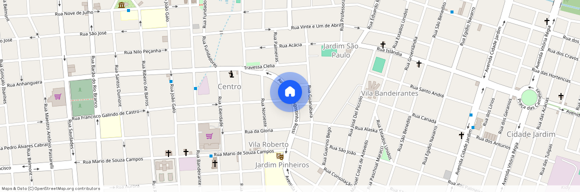 Avenida Jose Agostinho Rossi 174, Birigui, Birigui - SP, 16203-020, Brazil