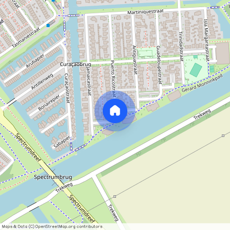 Eilandenbuurt Oost, 1339 KR, Puerto Ricostraat, Almere