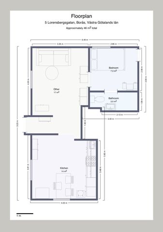 Lorensbergsgatan, Borås - Photo 2