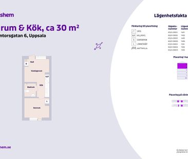 Kantorsgatan 6, 75424, Uppsala - Foto 1