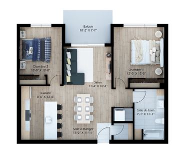 4 ½ Avec STATIONNEMENT INTÉRIEUR À 130$ - Photo 3
