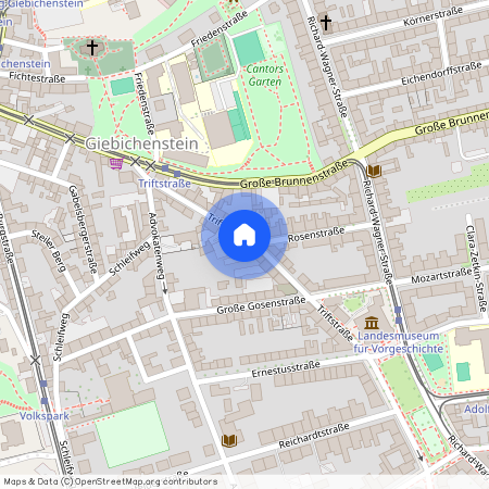 Triftstraße 12, Halle