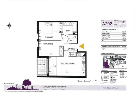 Location Appartement 3 pièces 58m² TOULOUSE 31200 - Photo 5
