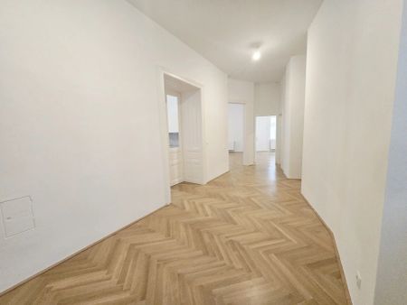 Stilvolle 146 m² Altbauwohnung mit 4 Zimmer + Wohnküche - Fischgrätparkett & Balkon in Bestlage - Photo 2