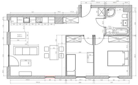 Komfortowe pięknie wykończone 3 pokoje Grunwald - Zdjęcie 3