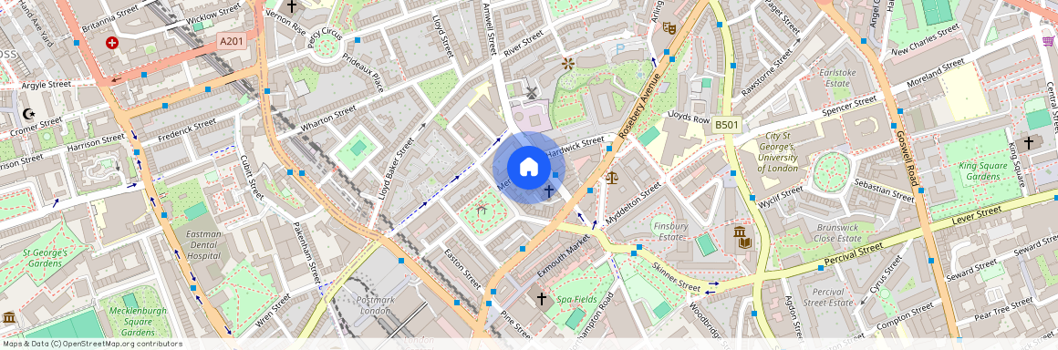 St. Pauls View Apts, Amwell Street, London, EC1R