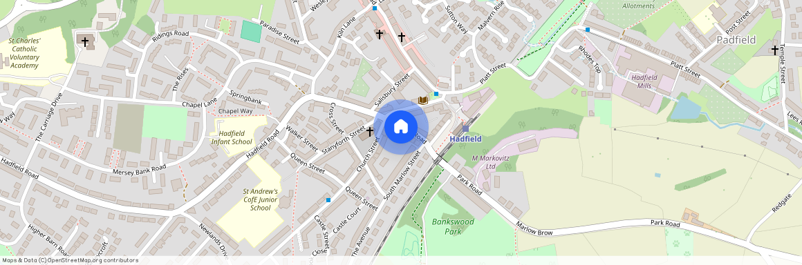 Hadfield Road, Glossop, SK13