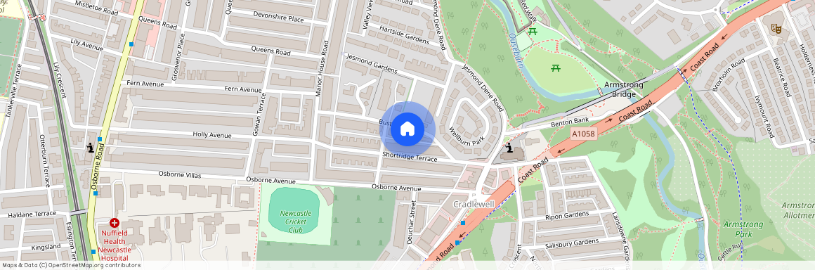 13, Buston Terrace, Jesmond, Newcastle Upon Tyne, NE2 2JL