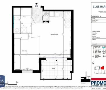 Appartement 2 Pièces 37 m² - Photo 5