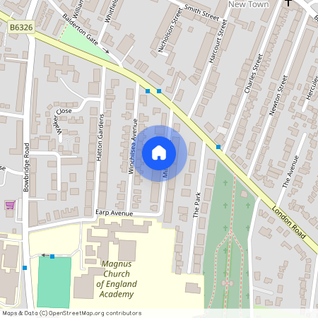 Milner Street, Newark, Nottinghamshire