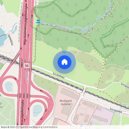 ul. Szczęśliwa, Jasień, Gdańsk, pomorskie