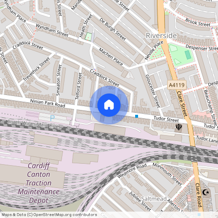 Ninian Park Road, Riverside, Cardiff