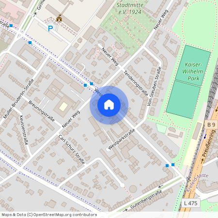 Westparkstraße 60, 47803 Nordrhein-Westfalen - Krefeld