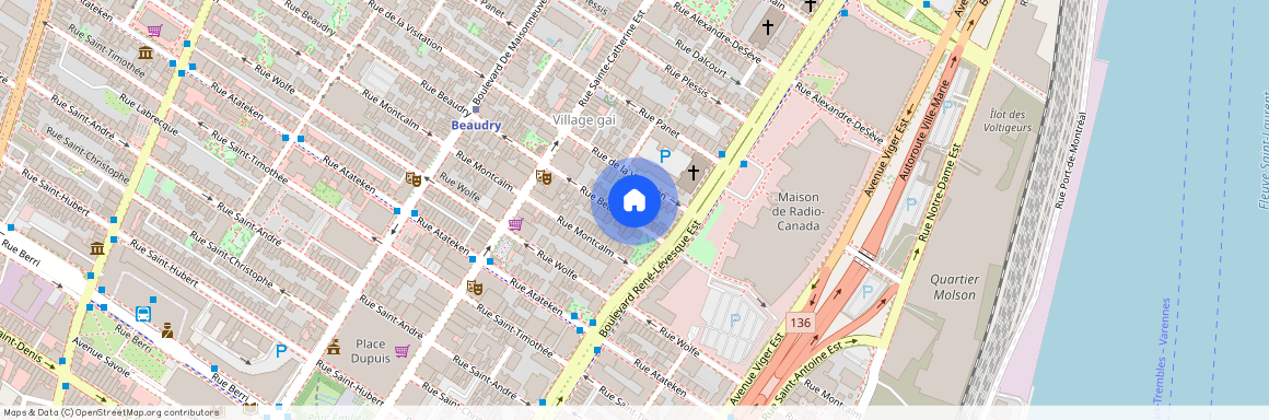 1199 Rue Beaudry, Montréal, Montréal, Ile de Montréal, H2L 3E3