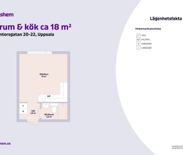 Kantorsgatan 22 - 332, 75424, Uppsala - Foto 3