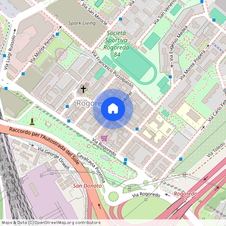 Via Freikofel, Milan, Lombardy 20138