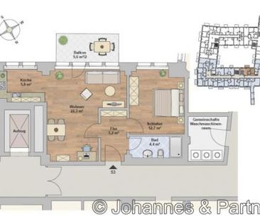 01277 Dresden - Striesen , Glashütter Straße 92 WE 53 - Foto 2